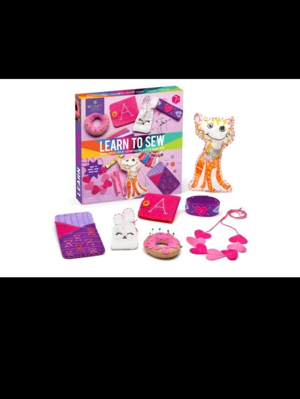 New Craft-tastic Children's Learn to Sew Kit Learning